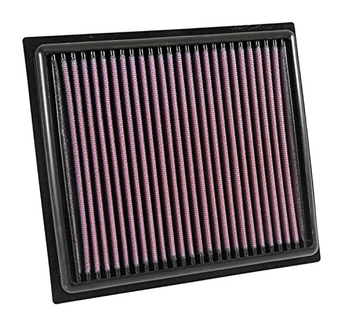Reusable K&N Engine Air Filter, Washable Premium Replacement