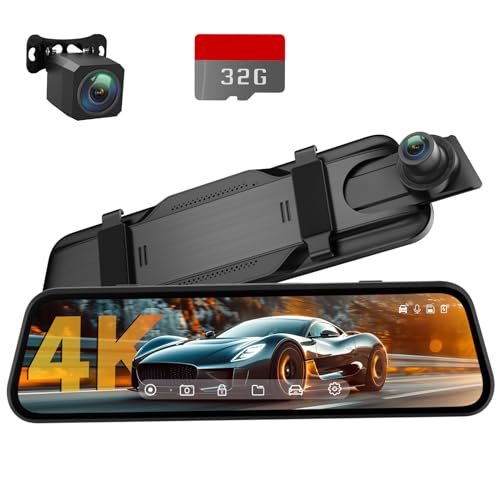 VIP Smart Shopper: Veement 4K Rear View Mirror Camera