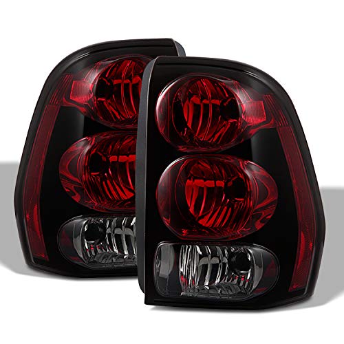 AKKON Chevy Trailblazer Tail Lights - Premium, Red & Chrome