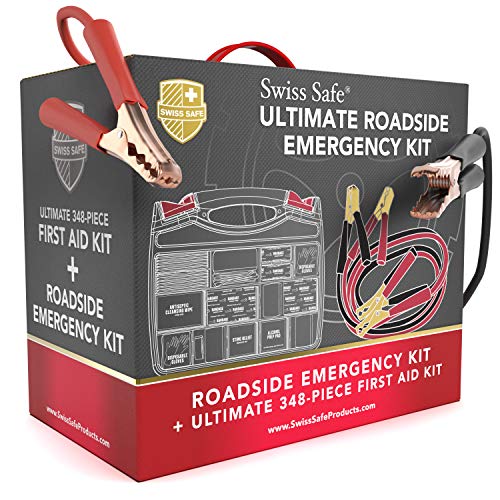 Swiss Safe 2-in-1 Roadside Car Emergency Kit VIP