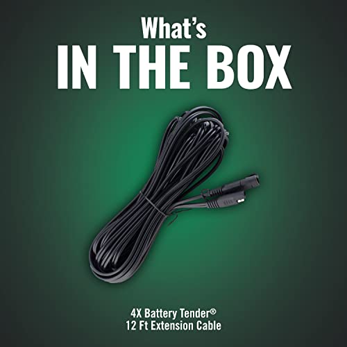 Battery Tender 12ft Extension Cable Pack for Chargers