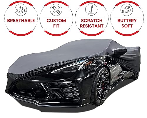 C8 Corvette Ultraguard Stretch Satin Indoor Car Cover