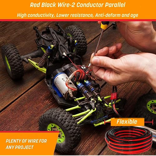 10AWG Flexible Copper 50ft Zip Cord for Car Audio