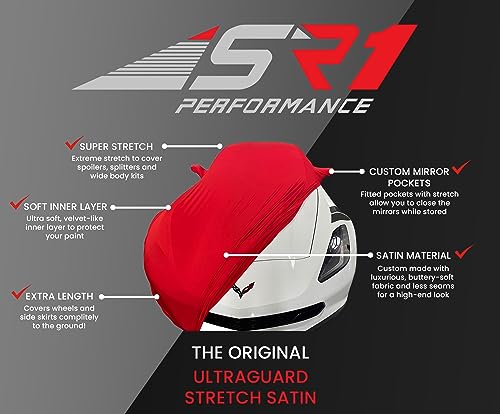 C8 Corvette Ultraguard Stretch Satin Indoor Car Cover