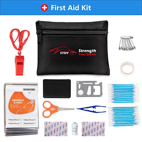 VIP Roadside Emergency Kit for Car, Truck, Vehicle