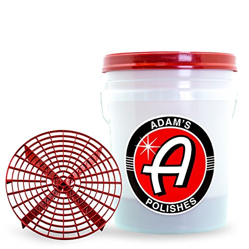 Adam's Polishes Car Wash Kit: 5 Gallon Bucket & Accessories