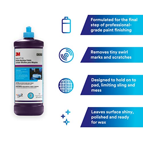 3M Ultrafine Machine Polish for Automotive Professionals