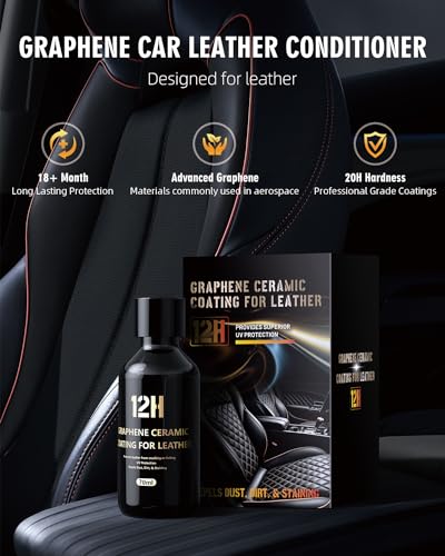 Graphene Car Leather Conditioner - 18+ Month Protection