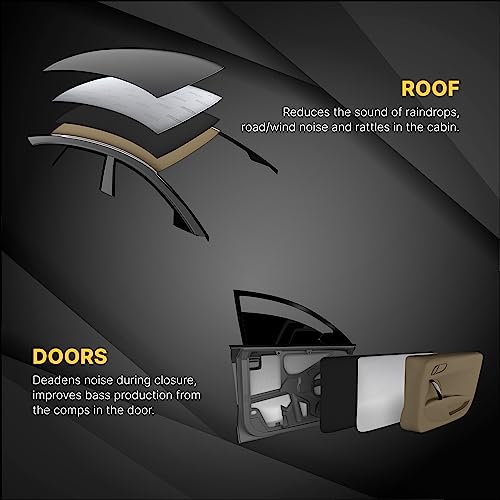 Silver Sound Deadening Mat for Automotive Audio Insulation