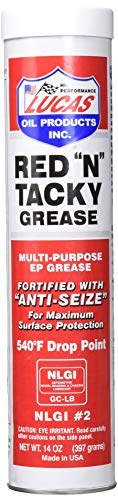 Lucas Red N Tacky Grease - Pack of 10