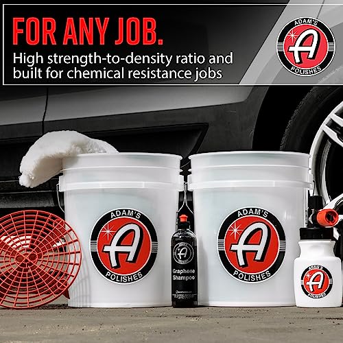 Adam's Polishes Car Wash Kit: 5 Gallon Bucket & Accessories
