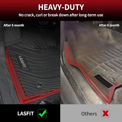 Toyota Tacoma Double Cab 2016-2023 All Weather Floor Mats