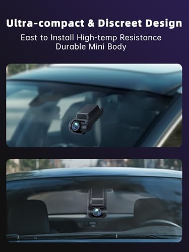Dual Dash Cam with WiFi, GPS, and Night Vision