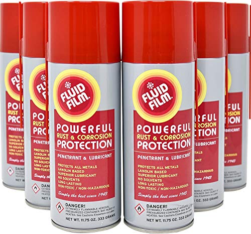 6 Pack 11.75 Oz Aerosol Spray, Rust Protection