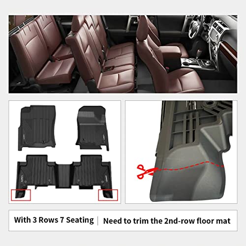 Custom Fit TPE All Weather Floor Mats Set