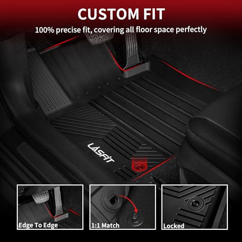 Custom Fit TPE All Weather Floor Mats Set