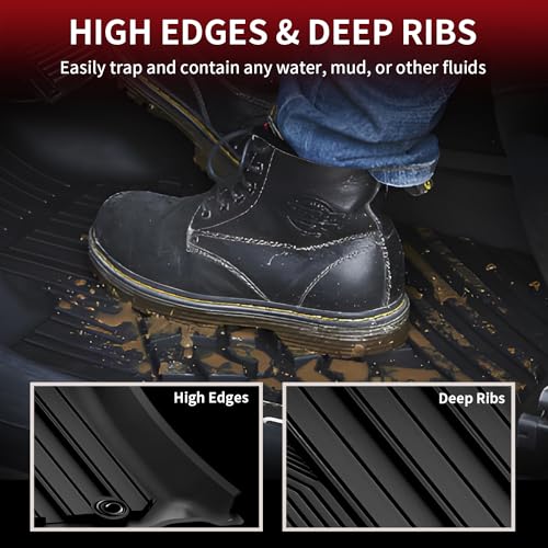 Custom Fit TPE All Weather Floor Mats Set