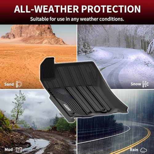Custom Fit TPE All Weather Floor Mats Set