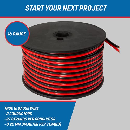 GS Power 16 AWG Wire - 100 ft Hollywood Theme