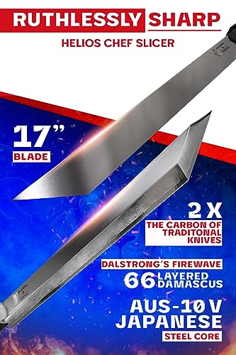 Dalstrong Helios Chef Slicing Knife - 17" Single-Bevel