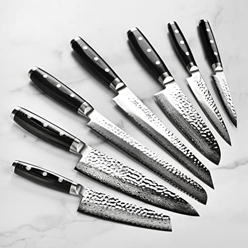 Enso HD Japanese Knife Set - Damascus Stainless Steel
