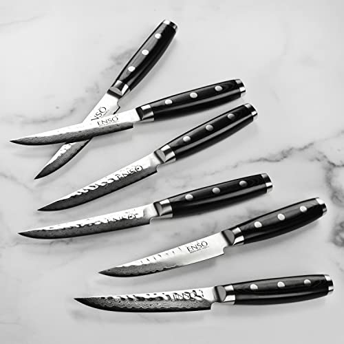 Enso HD Japanese Knife Set - Damascus Stainless Steel