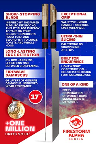 Dalstrong Helios Chef Slicing Knife - 17" Single-Bevel
