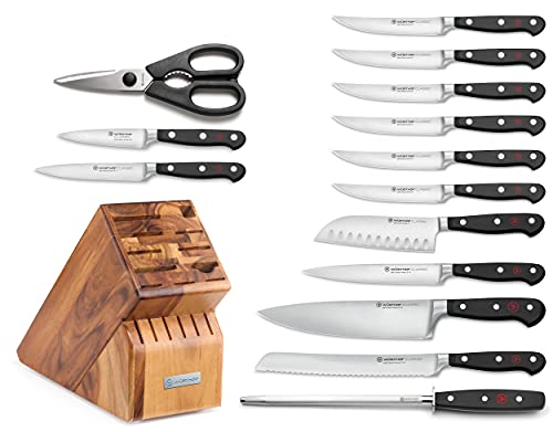 WÜSTHOF Classic 15-Piece Knife Block Set - VIP Smart Shopper