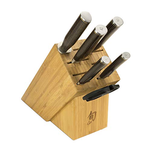 Shun Cutlery Premier 7-Piece Essential Block Set