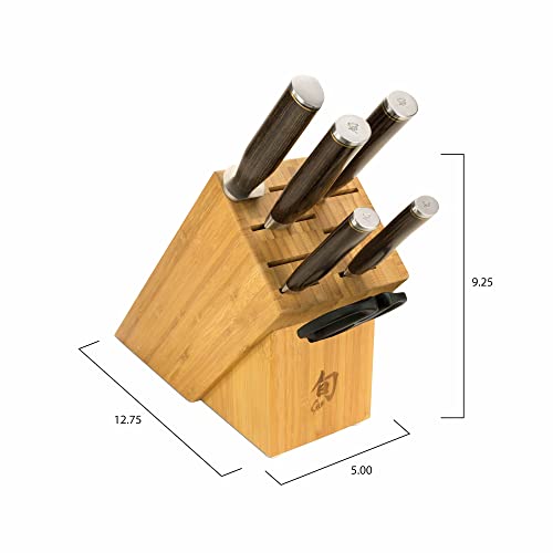Shun Cutlery Premier 7-Piece Essential Block Set