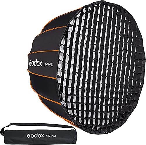 Godox QR-P90 35.5" Parabolic Softbox for Studio Flash