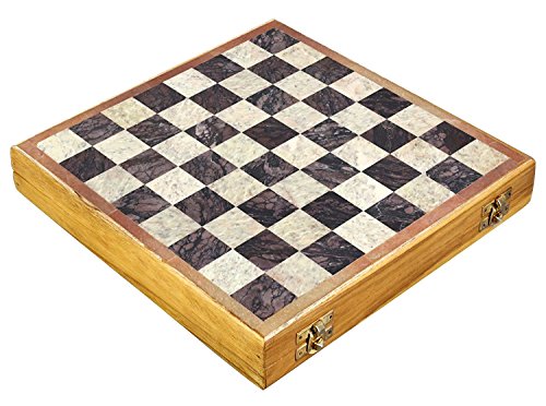 Marble Stone Art Chess Set with Unique Design