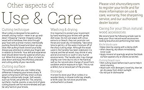 Shun Cutlery Premier 7-Piece Essential Block Set