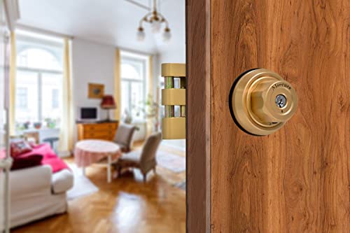 AIsecure Twist Lock Deadbolt: Keyless, Heavy Duty Security