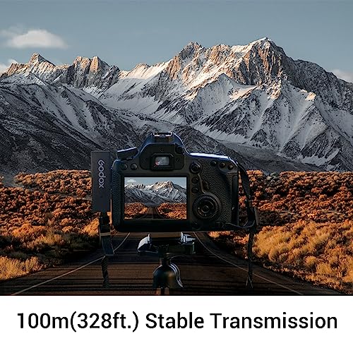 GODOX Wireless Mini Microphone, 100m Range, 2.4GHz
