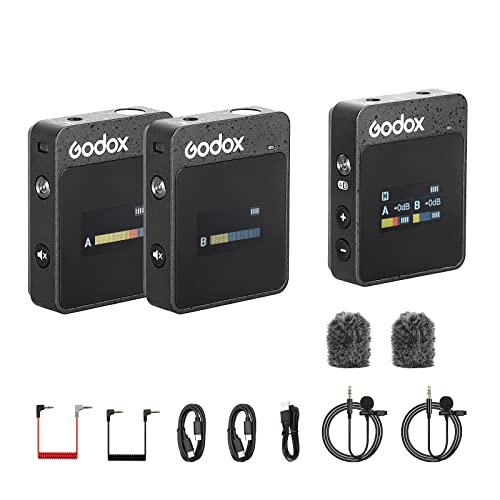 GODOX MoveLink M2 II Wireless Lavalier Microphone Kit
