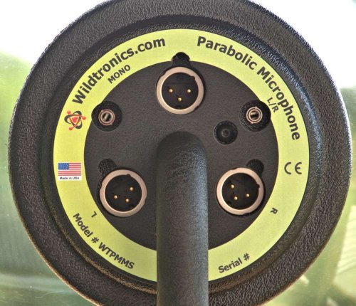 VIP Parabolic Microphone with Mono-Stereo Capabilities