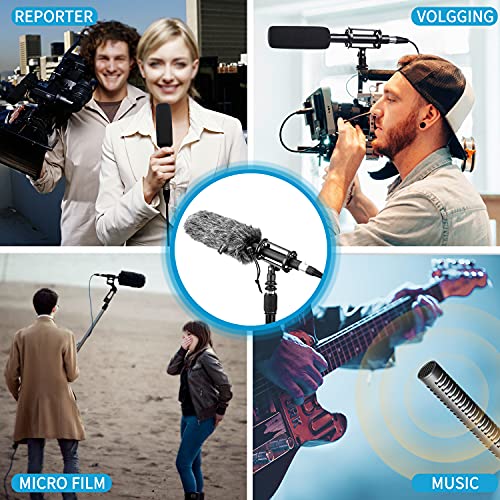 Boya XLR Shotgun Microphone for Canon, BY-BM6060