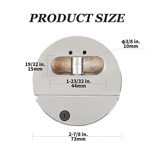FIGODE® Heavy Duty Hidden Shackle Lock Set, 4-Pack