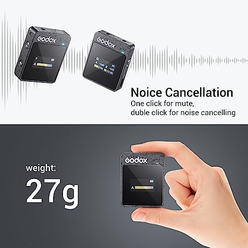 GODOX MoveLink M2 II Wireless Lavalier Microphone Kit