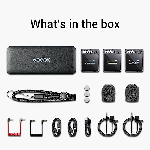 GODOX MoveLink M2 II Wireless Lavalier Microphone Kit
