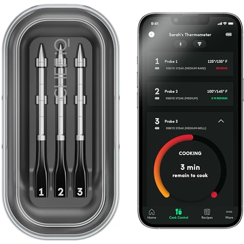 Wireless BBQ Grill Thermometer with Unlimited Range Bluetooth