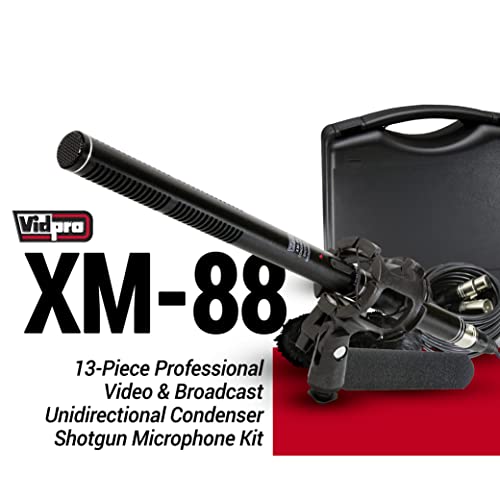 VidPro XM-88 Shotgun Mic Kit for Video Pros