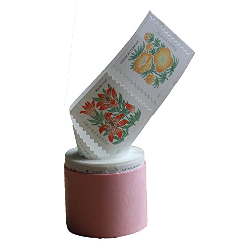 Mountain Flora Wedding Stamps: 100 First Class