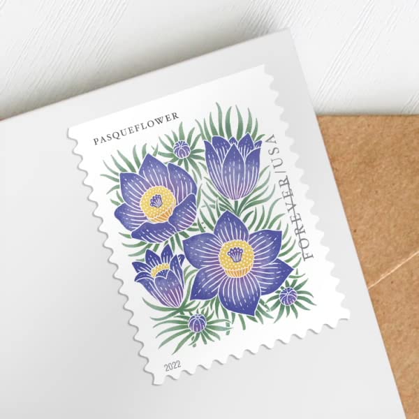 Mountain Flora Wedding Stamps, 1 Strip of 100