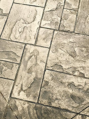 Walttools Ashler Notched Slate Concrete Stamp Set (8 Piece)
