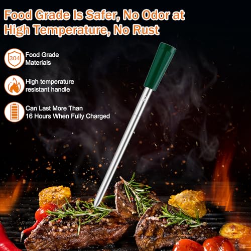 Bluetooth 400FT Wireless Meat Thermometer with Smart App