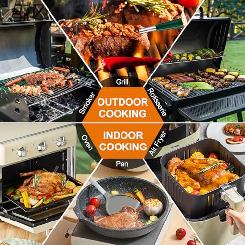 Bluetooth 400FT Wireless Meat Thermometer with Smart App