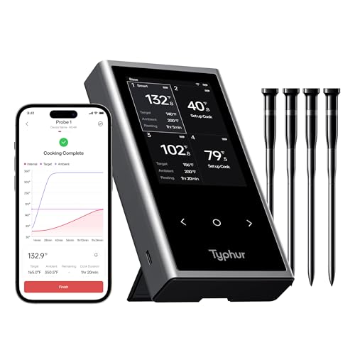 Typhur Sync Wireless Meat Thermometer - 4 Probes