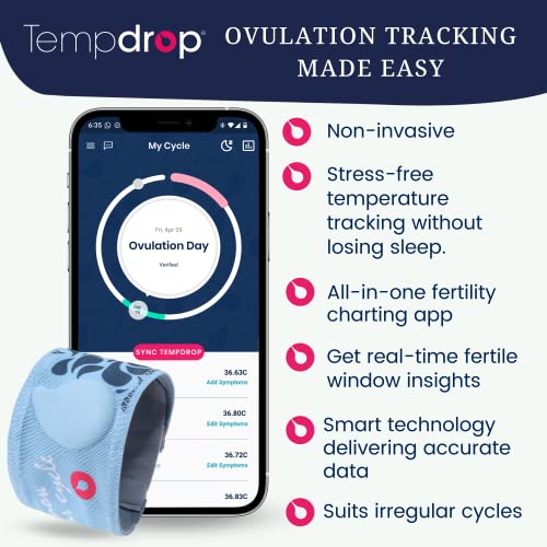 Tempdrop Fertility & Ovulation Tracker: Wearable BBT Monitor